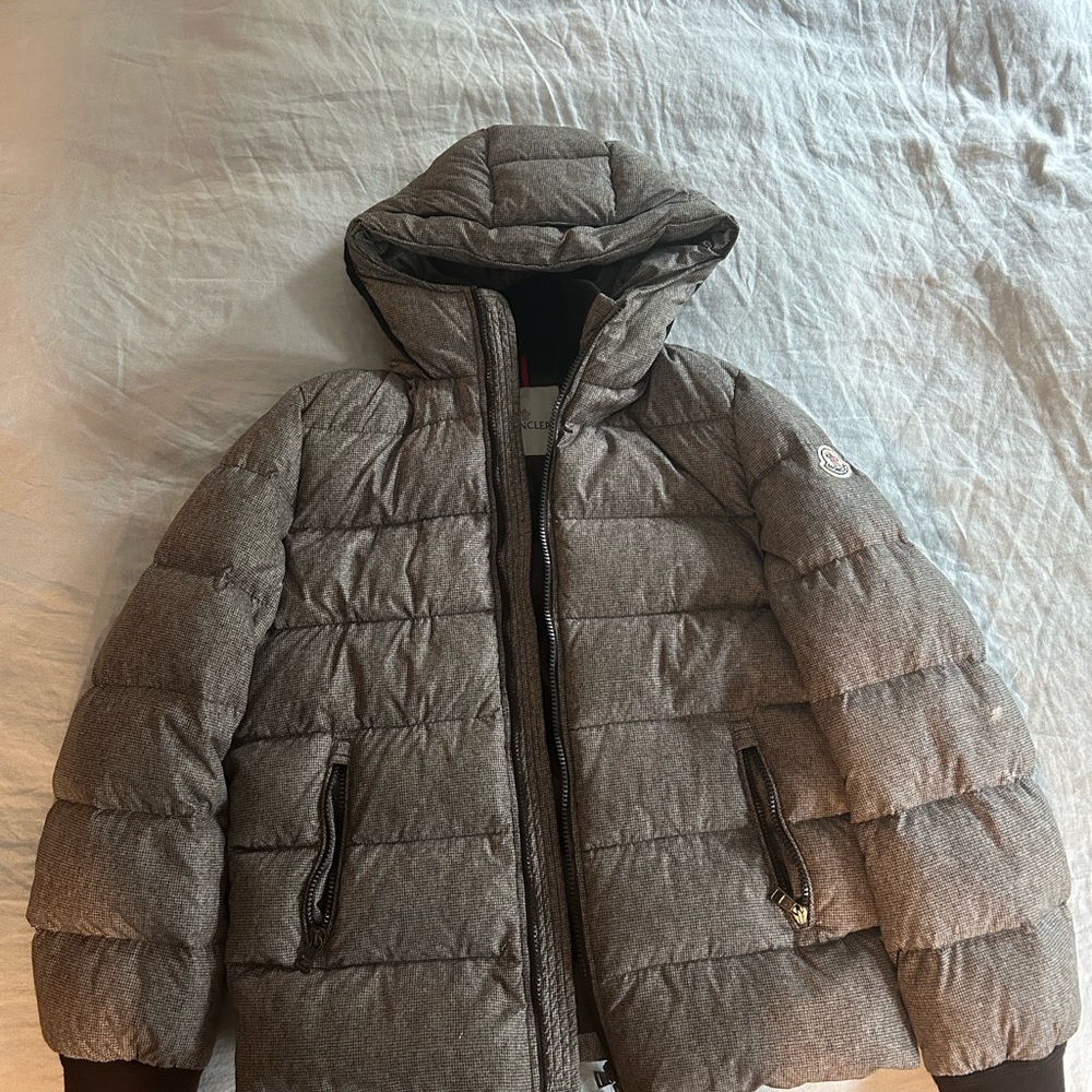 Moncler Gray Kids Puffer Jacket